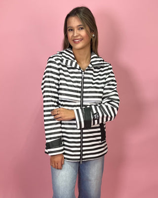 Lulu Mac Weekend Stripe Raincoat - All About You Boutique & Gifts