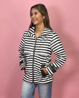Lulu Mac Weekend Stripe Raincoat - All About You Boutique & Gifts