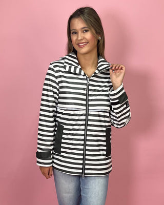 Lulu Mac Weekend Stripe Raincoat - All About You Boutique & Gifts