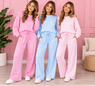 Lulu Mac Youth Easy Days Stripe Tie Pants *More Colors* - All About You
