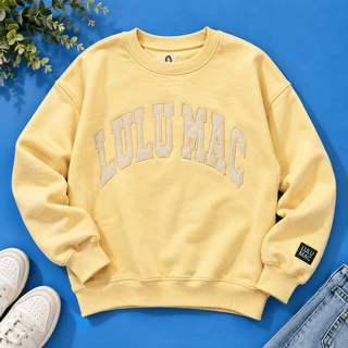 Lulu Mac Youth Essential Embroidered Crewneck *More Colors* - All About You