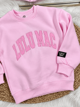 Lulu Mac Youth Essential Embroidered Crewneck *More Colors* - All About You