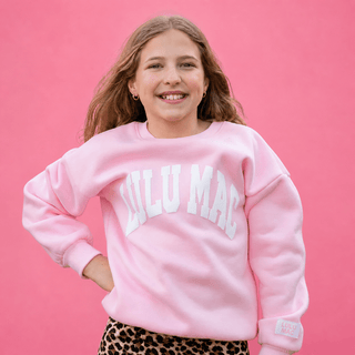 Lulu Mac Youth Pretty in Pink Crew Neck - All About You