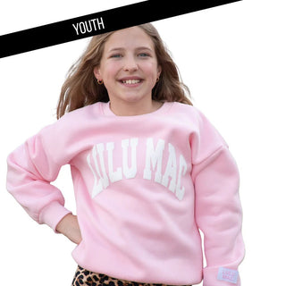 Lulu Mac Youth Pretty in Pink Crew Neck - All About You