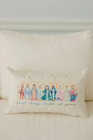 Many Marys Lumbar Pillow - All About You