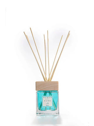 Acqua dell'Elba 6.8 oz reed diffuser made in Italy, available in multiple scents including Capo ai Pini, Mare, and Giardino degli Aranci for luxurious home fragrance.