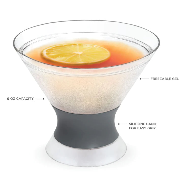 Martini Freeze Cooling Cups Set Of 2
