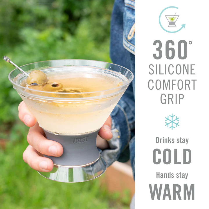 Martini Freeze Cooling Cups Set Of 2