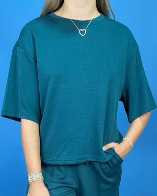 Pine Green Grove Everyday Soft Lounge Pants Set - All About You