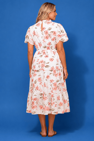 PLUS Blushing Garden Eyelet Dress - All About You