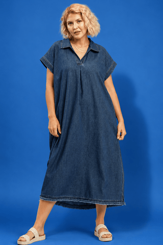 PLUS City Girl Styles Denim Dress - All About You