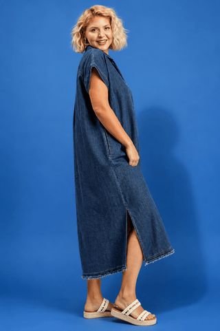 PLUS City Girl Styles Denim Dress - All About You