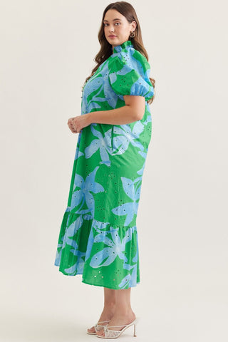 PLUS Island Escape Floral Maxi Dress - All About You Boutique & Gifts