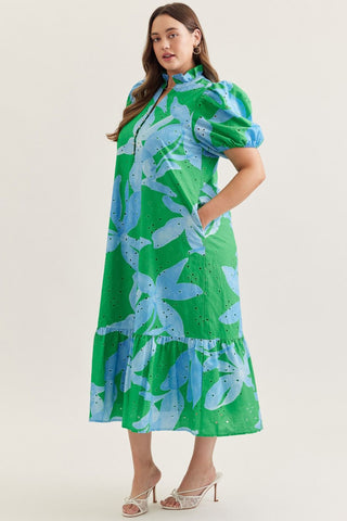 PLUS Island Escape Floral Maxi Dress - All About You Boutique & Gifts