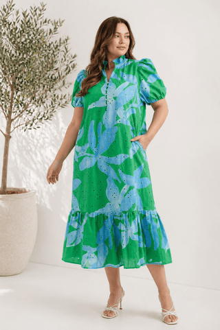 PLUS Island Escape Floral Maxi Dress - All About You Boutique & Gifts