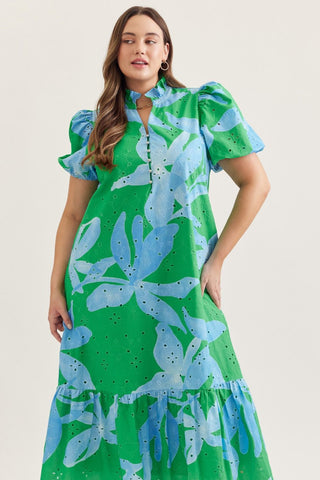 PLUS Island Escape Floral Maxi Dress - All About You Boutique & Gifts