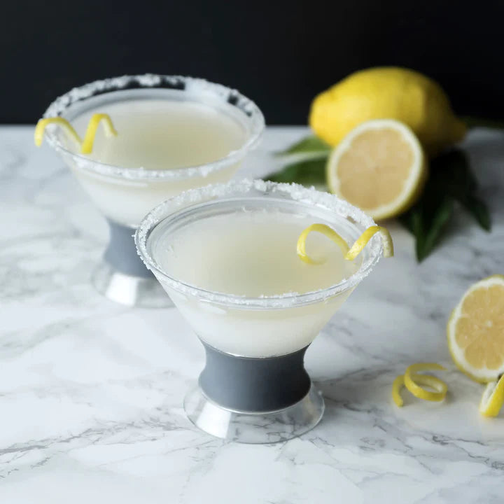 Martini Freeze Cooling Cups Set Of 2