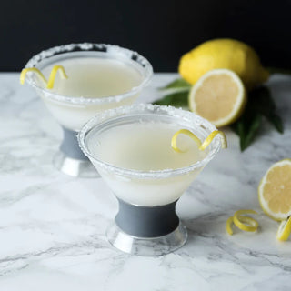 Martini Freeze Cooling Cups Set Of 2