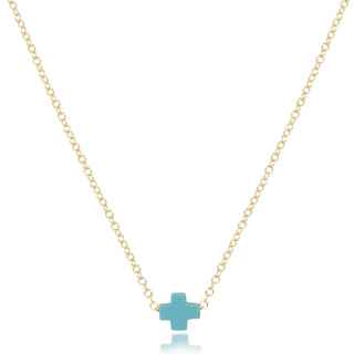 Enewton Sm Turquoise Cross Necklace