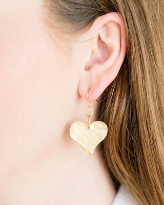 Susan Shaw Heart Earrings