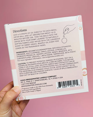 Sweet Grace Dryer Ball Oil Refill - All About You