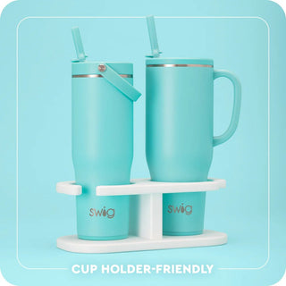 Swig To-Go Tumbler 30oz - Indigo Tiles - All About You