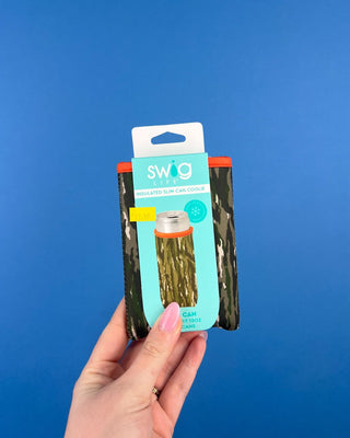 Swig Woodland Camo Coolie - All About You