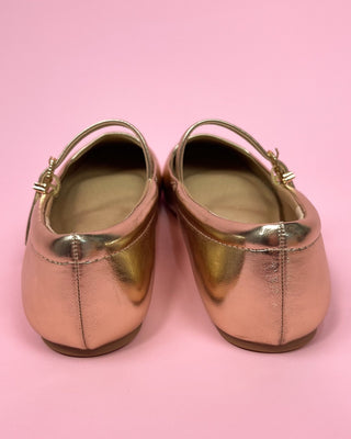 The Blythe Gold Metallic Ballet Flat - All About You Boutique & Gifts