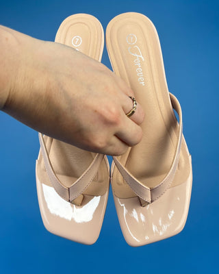 The Cali Neutral Kitten Square Toe Heel - All About You