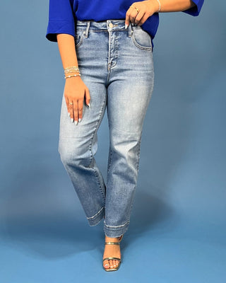 The Catherine TC HR Straight Jeans - All About You