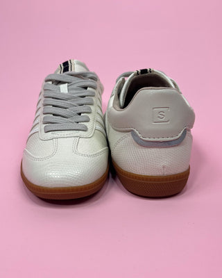 The Chantel Faux Snakeskin Sneaker - All About You