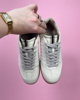The Chantel Faux Snakeskin Sneaker - All About You