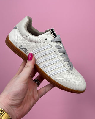 The Chantel Faux Snakeskin Sneaker - All About You