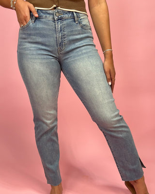 The Colleen MR Light Wash Skinny Jean - All About You Boutique & Gifts