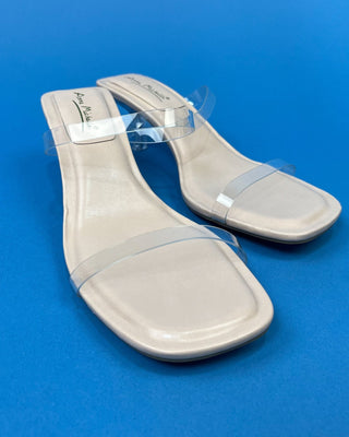 The Collins Clear Double Strap Heel - All About You