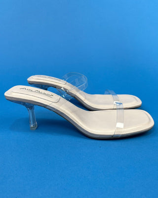 The Collins Clear Double Strap Heel - All About You
