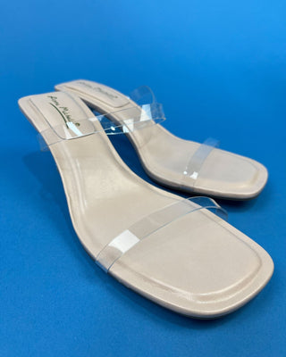 The Collins Clear Double Strap Heel - All About You