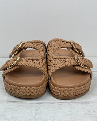 The Dakota Tan Woven Sandal - All About You Boutique & Gifts