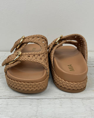 The Dakota Tan Woven Sandal - All About You Boutique & Gifts
