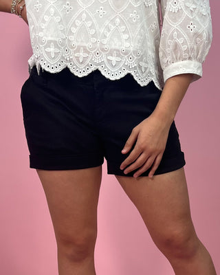 The Dear John Kiara Mid Rise Black Denim Shorts - All About You Boutique & Gifts