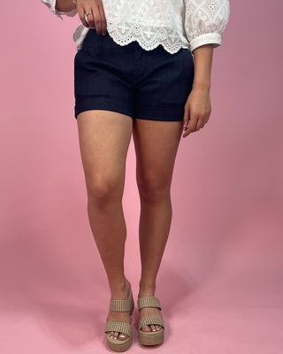 The Dear John Maggie Mid Rise Dark Wash Denim Shorts - All About You Boutique & Gifts