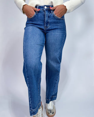 The Diana HR Ankle Wide Jeans - All About You