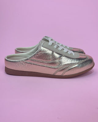 The Giselle Gold Slip On Sneaker - All About You