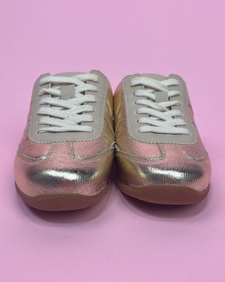 The Giselle Gold Slip On Sneaker - All About You