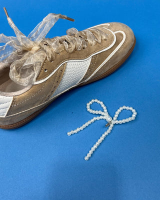 The Gwen Neutral Suede Sneaker - All About You