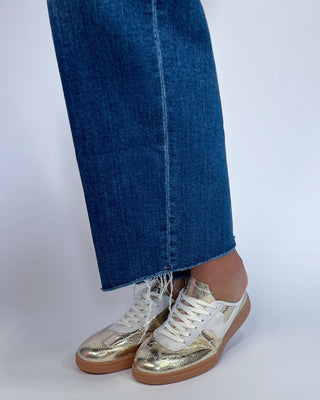 The Hannah HR Crop Wide Frayed Hem Jeans - All About You