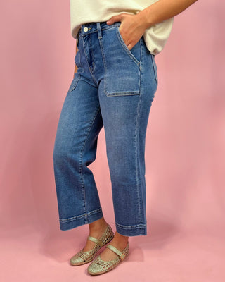 The Jocelyn HR Wide Leg Jeans - All About You