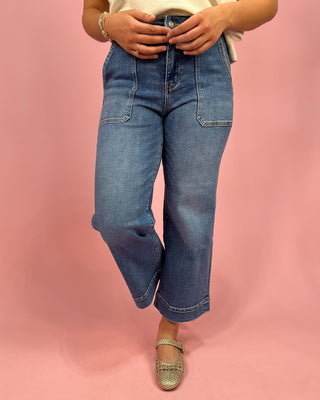 The Jocelyn HR Wide Leg Jeans - All About You