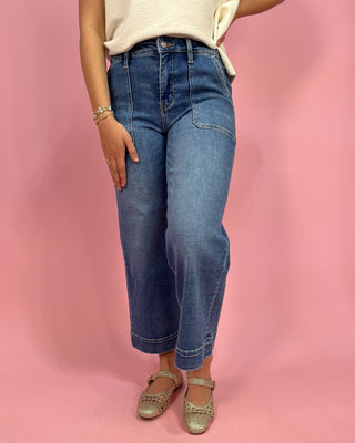 The Jocelyn HR Wide Leg Jeans - All About You