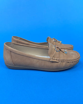 The Lenora Suede Tassel Loafer - All About You